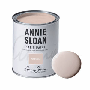 Annie Sloan Pointe Silk Satin Paint festék 750 mililiteres kiszererlés színmintával