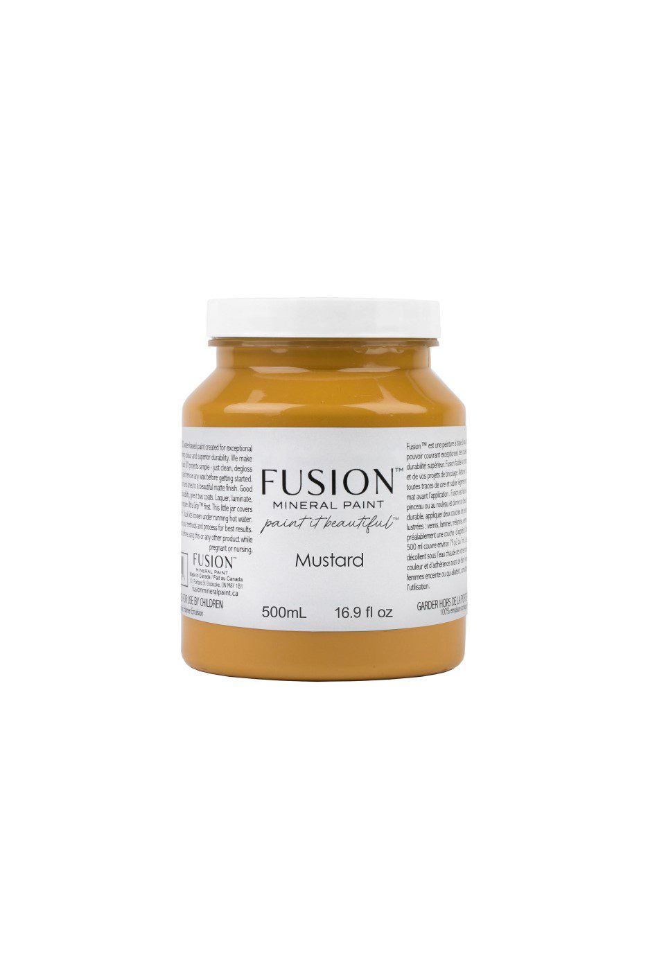 Mustard fusion mineral paint akril bútorfesték 500ml Mustard fusion mineral paint akril bútorfesték 500ml
