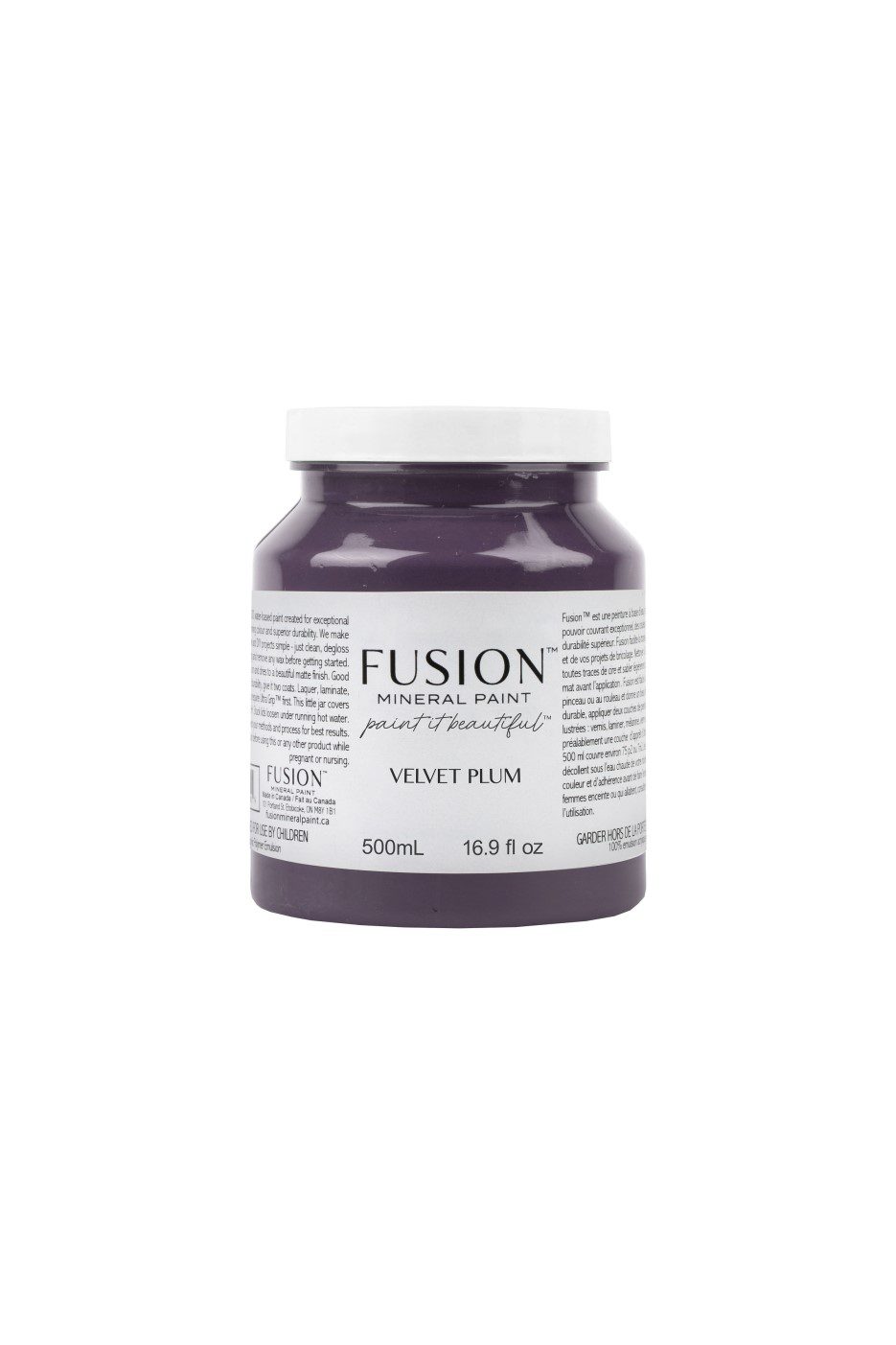 Velvet plum fusion mineral paint akril bútorfesték 500ml Velvet plum fusion mineral paint akril bútorfesték 500ml